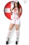 Costum asistenta Sexy Nurse Costume Dress - L/XL  