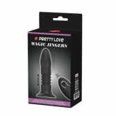  Vibrator anal Pretty Love Magic Jingers - cu miscare inainte-inapoi