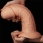 Dildo (08) XXL cu ventuza Realistic Curved 24 cm