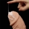 Dildo (08) XXL cu ventuza Realistic Curved 24 cm