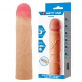  Extensie penis Pretty Love Kylian + 7,6 cm