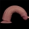 Vibrator cu ventuza 28 cm Dual Density Power Cock