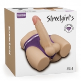  Masturbator anus cu dildo 14,6 cm Streetgirl's