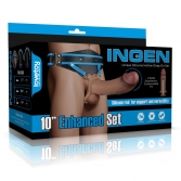 Strap on dildo 23cm cu ham XS/S/M