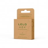  Prezervative LELO HEX™ Organic 3 buc.