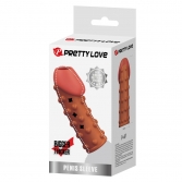 INELE-MANSOANE-PRELUNGITOARE - Mansoane si prelungitoare - Manson penis Pretty Love Triff - maro